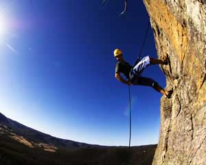 Abseiling samothraki